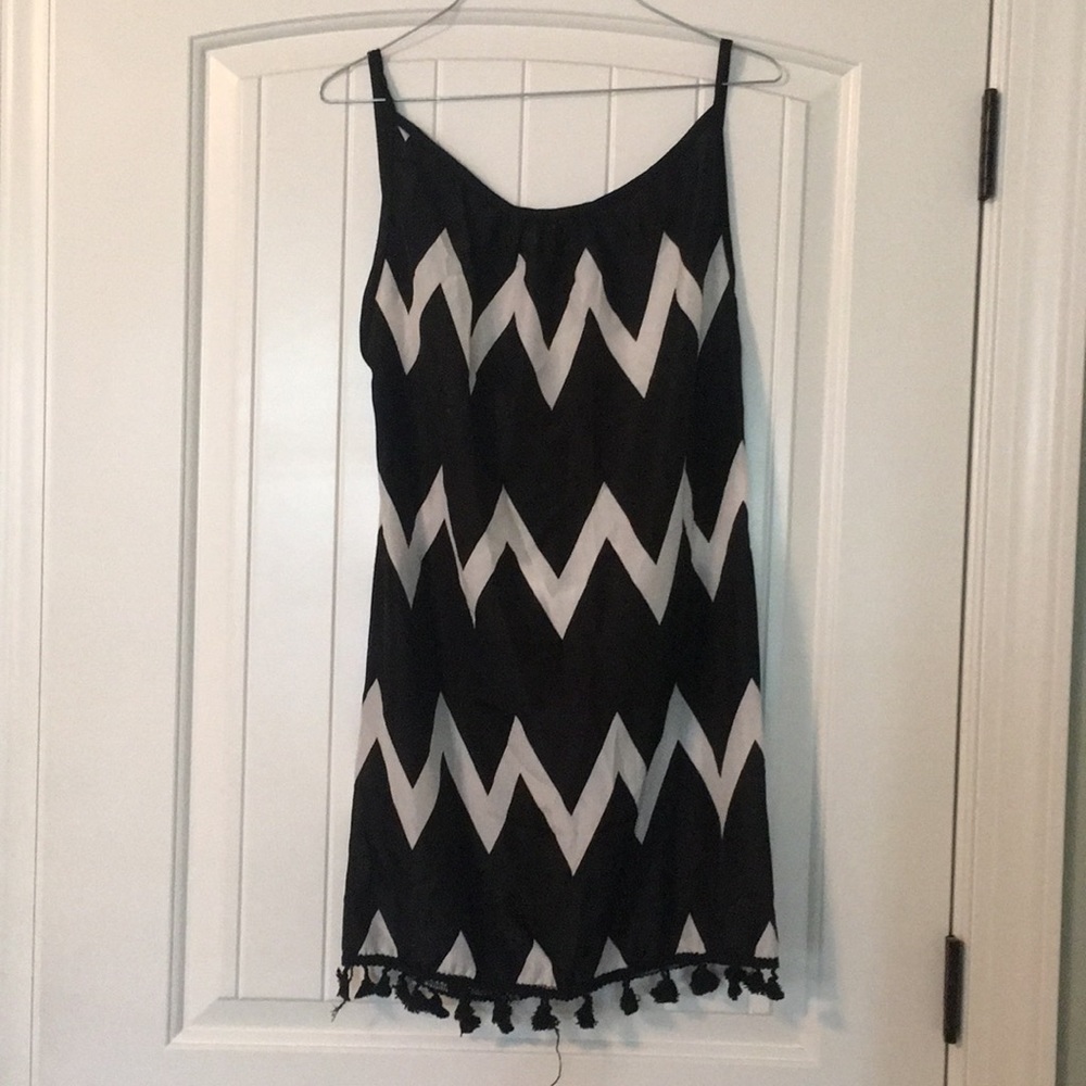 NWOT!!! Chevron bathing suit cover up